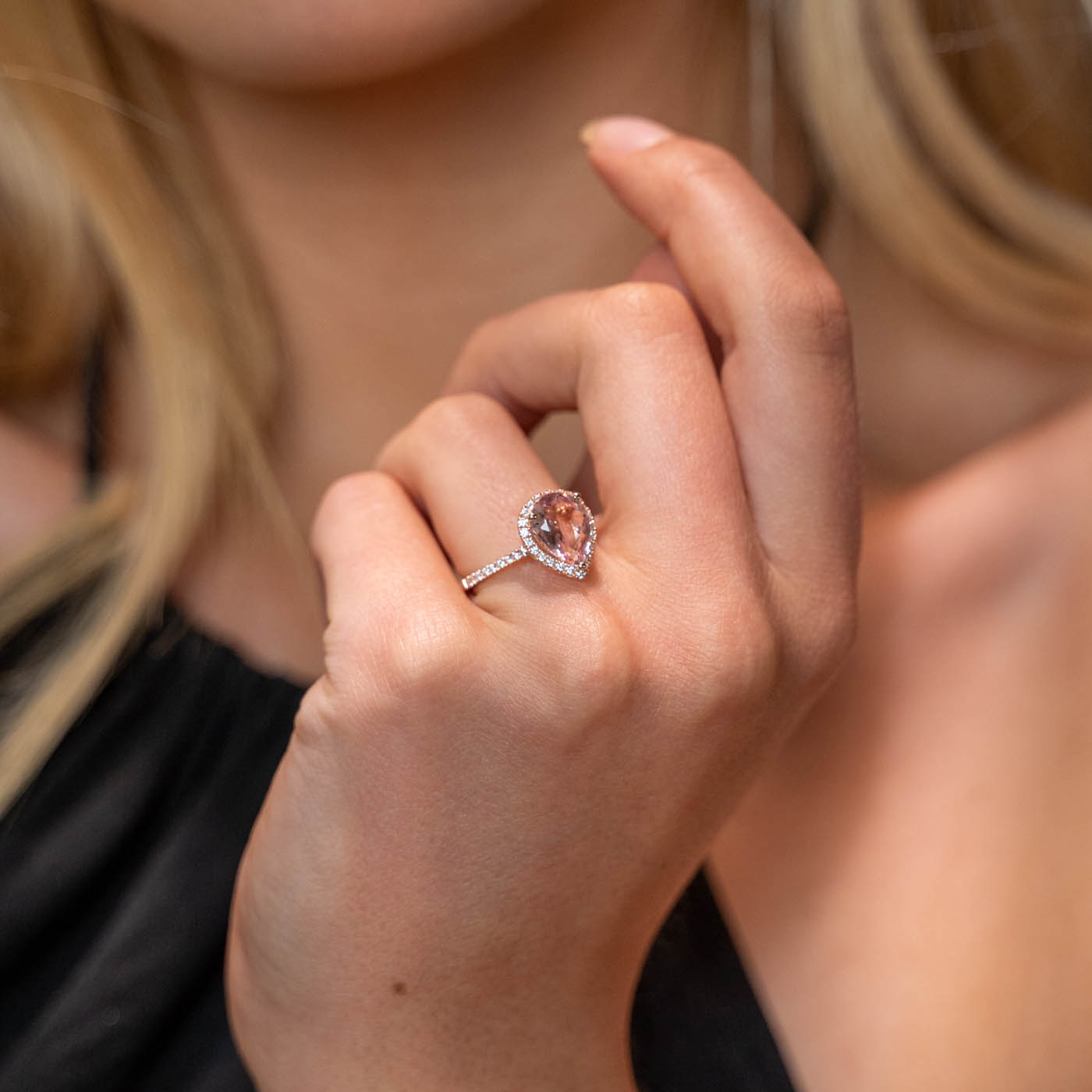 Morganite Ring