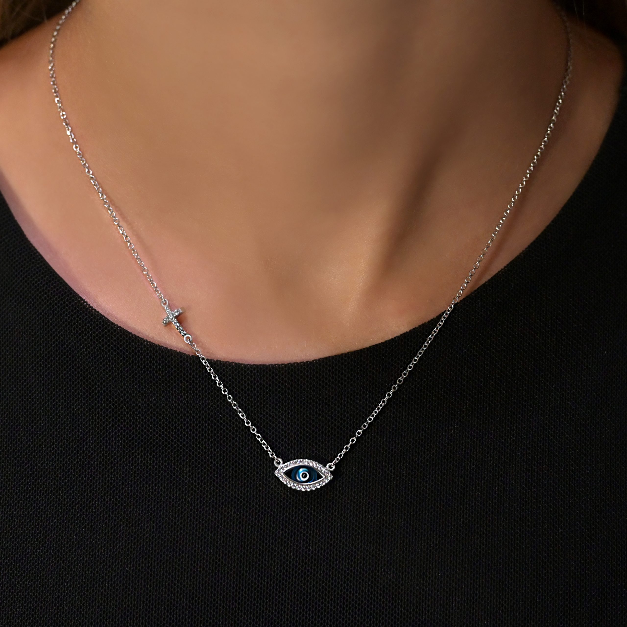 eye necklace