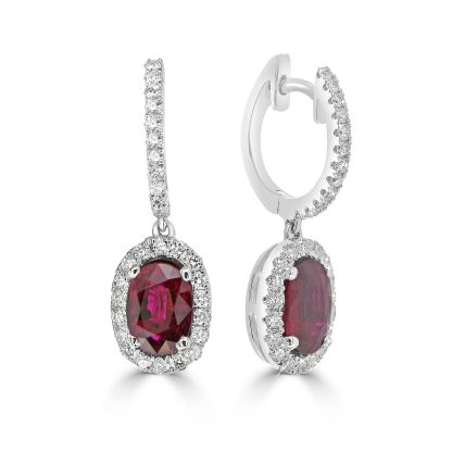 Ruby Earrings