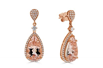 Morganite Earrings