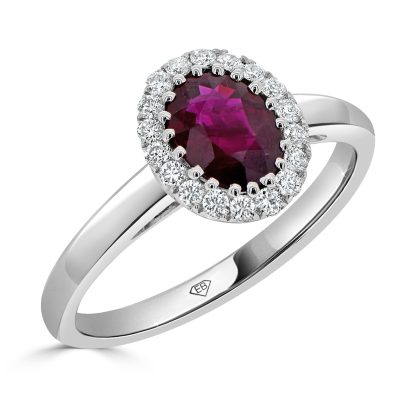 Ruby Engagment Rings