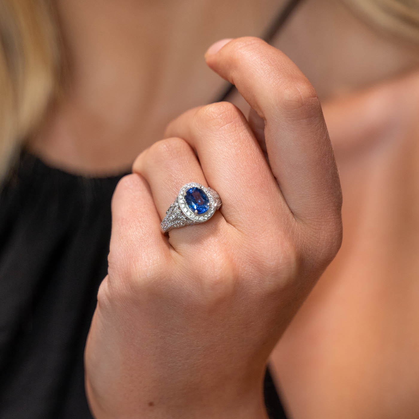 Sapphire Dress Ring