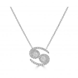 Cancer Diamond Necklace