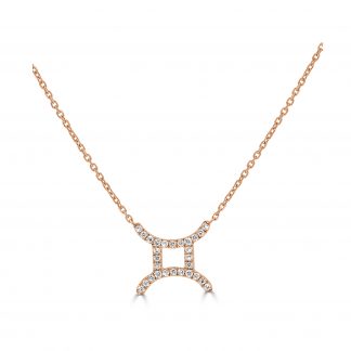 Gemini Diamond Necklace