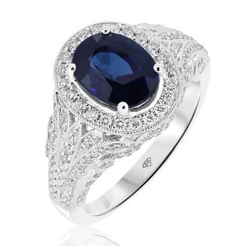 Sapphire Dress RIng