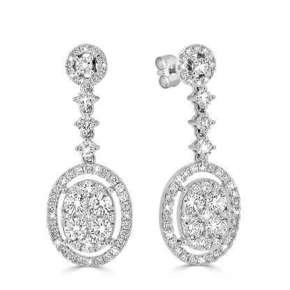 Diamonds Drop earrings