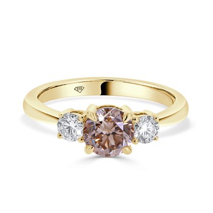 trilogy engagement ring