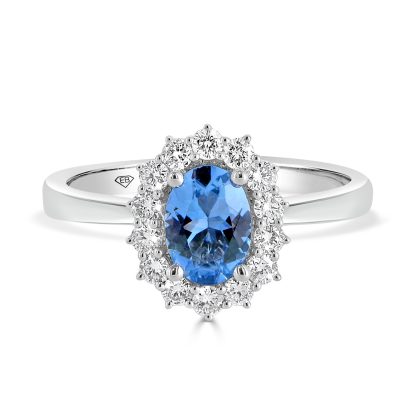 aquamarine engagement ring