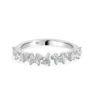 18ct White Gold Diamond Wedding Ring Multi Diamondsdiamond wedding ring