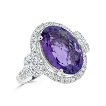 Amethyst Engagement rings