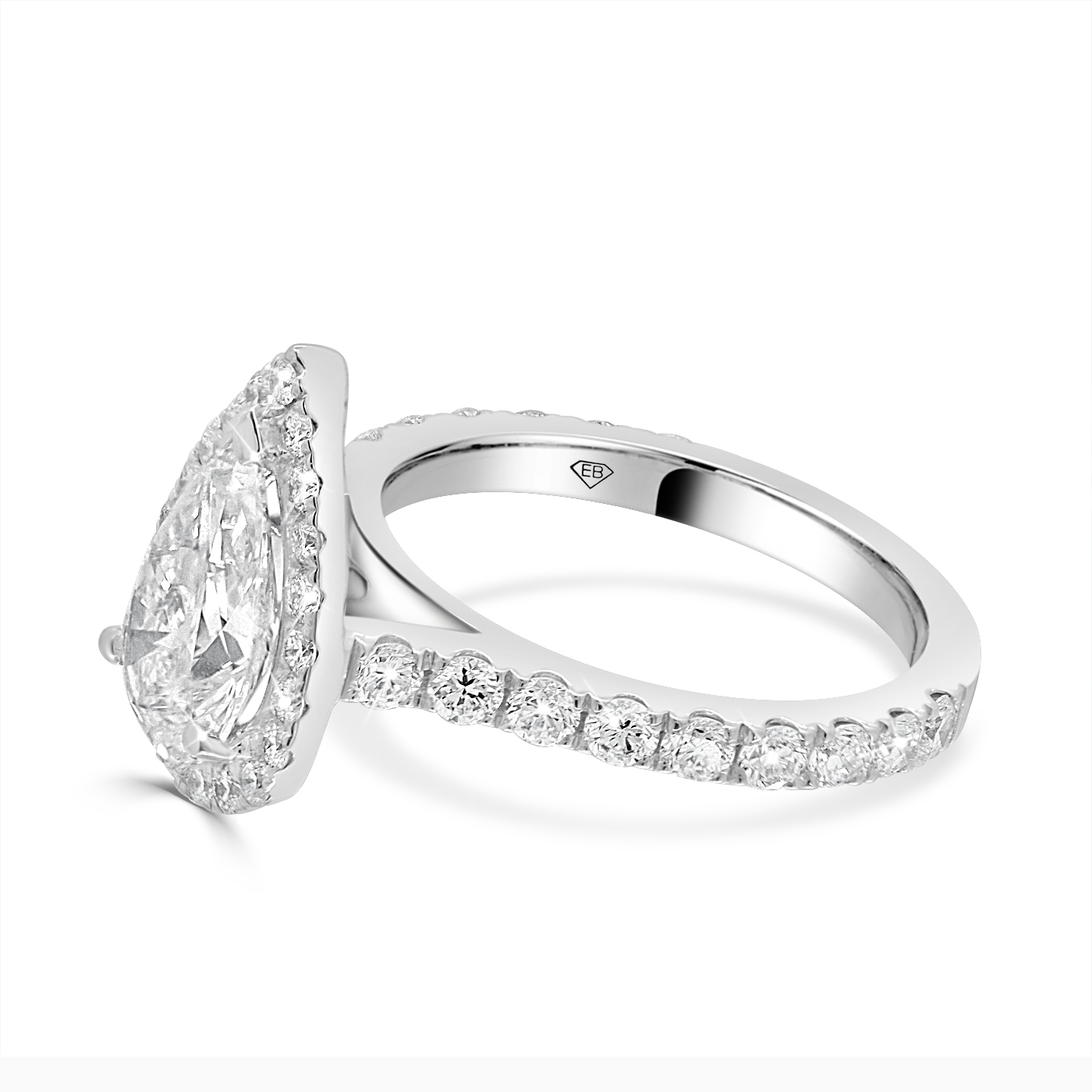 PEAR SHAPE ENGAGEMENT RING