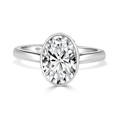 oval cut engagement ring