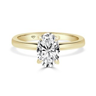 Elegant Lab-Grown Diamond Solitaire Engagement Ringsolitaire engagement ring