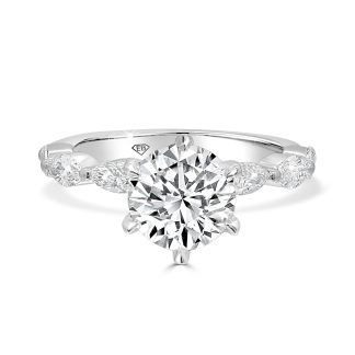 Round Brilliant Cut Engagement Ringround brilliant cut engagement rings