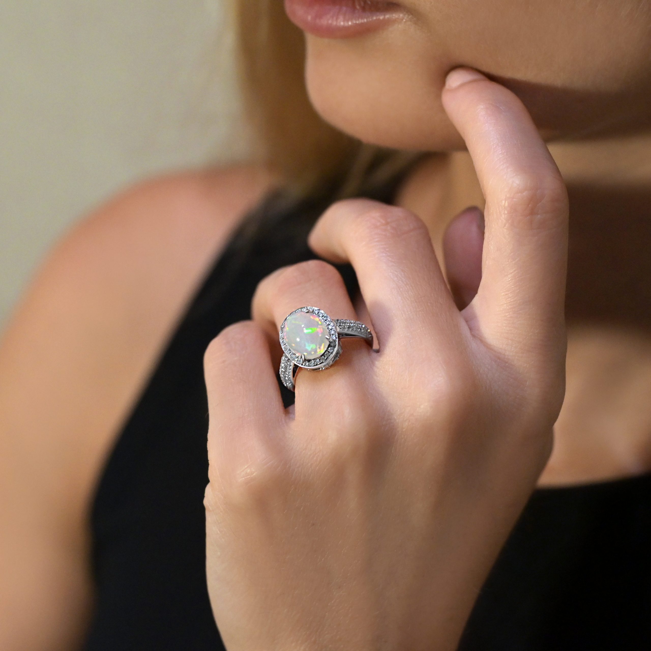 OPAL ENGAGEMENT RING