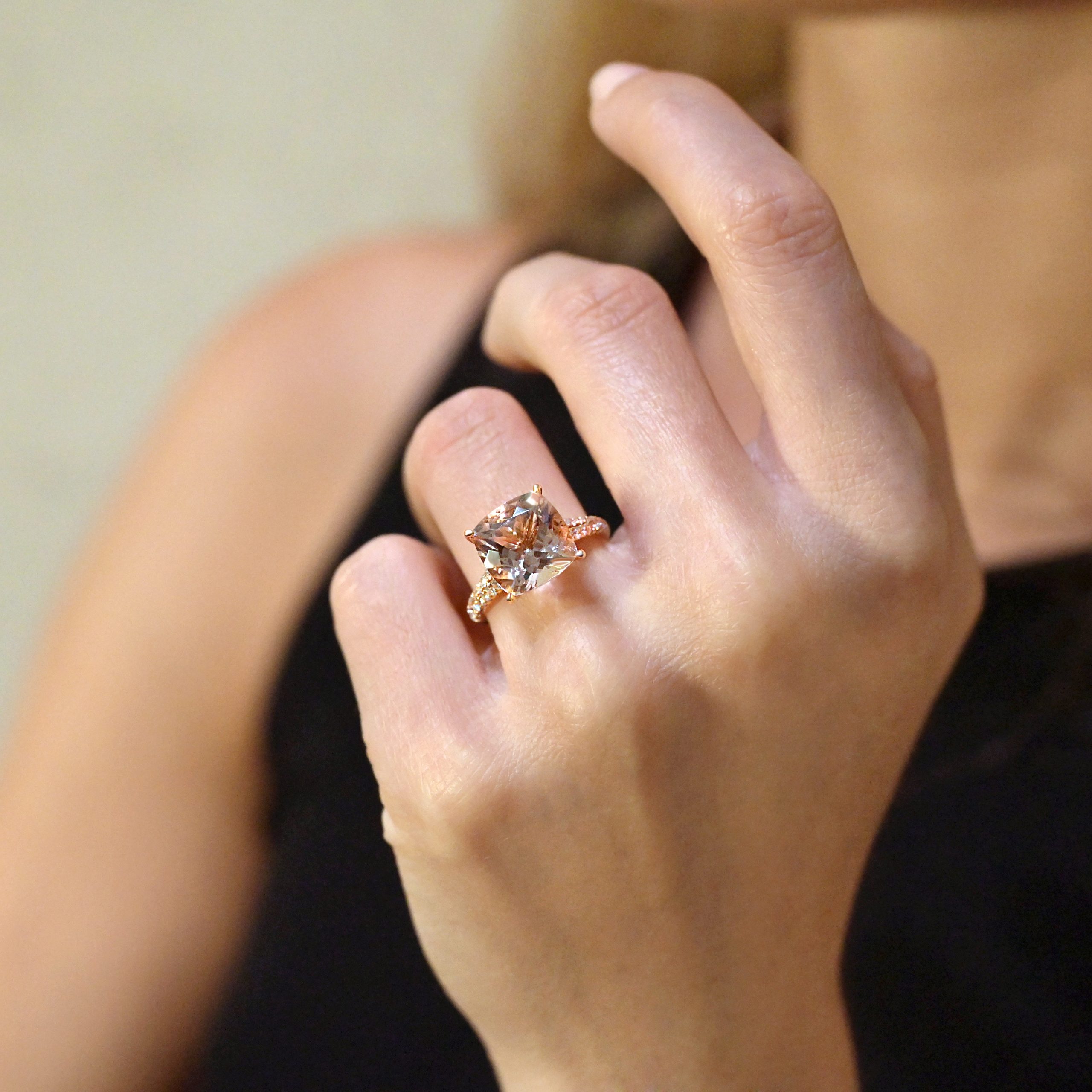 Morganite Ring