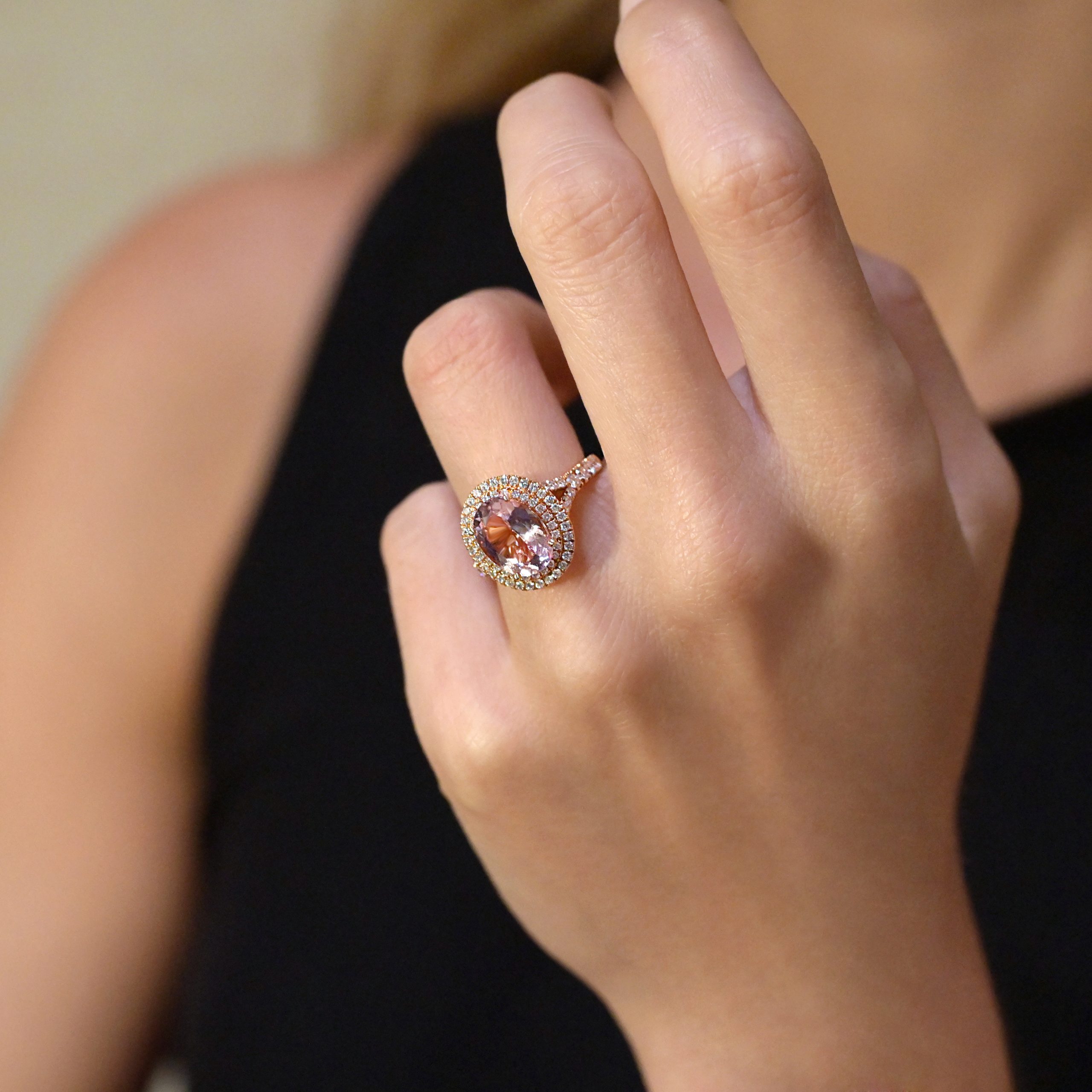 Morganite Ring