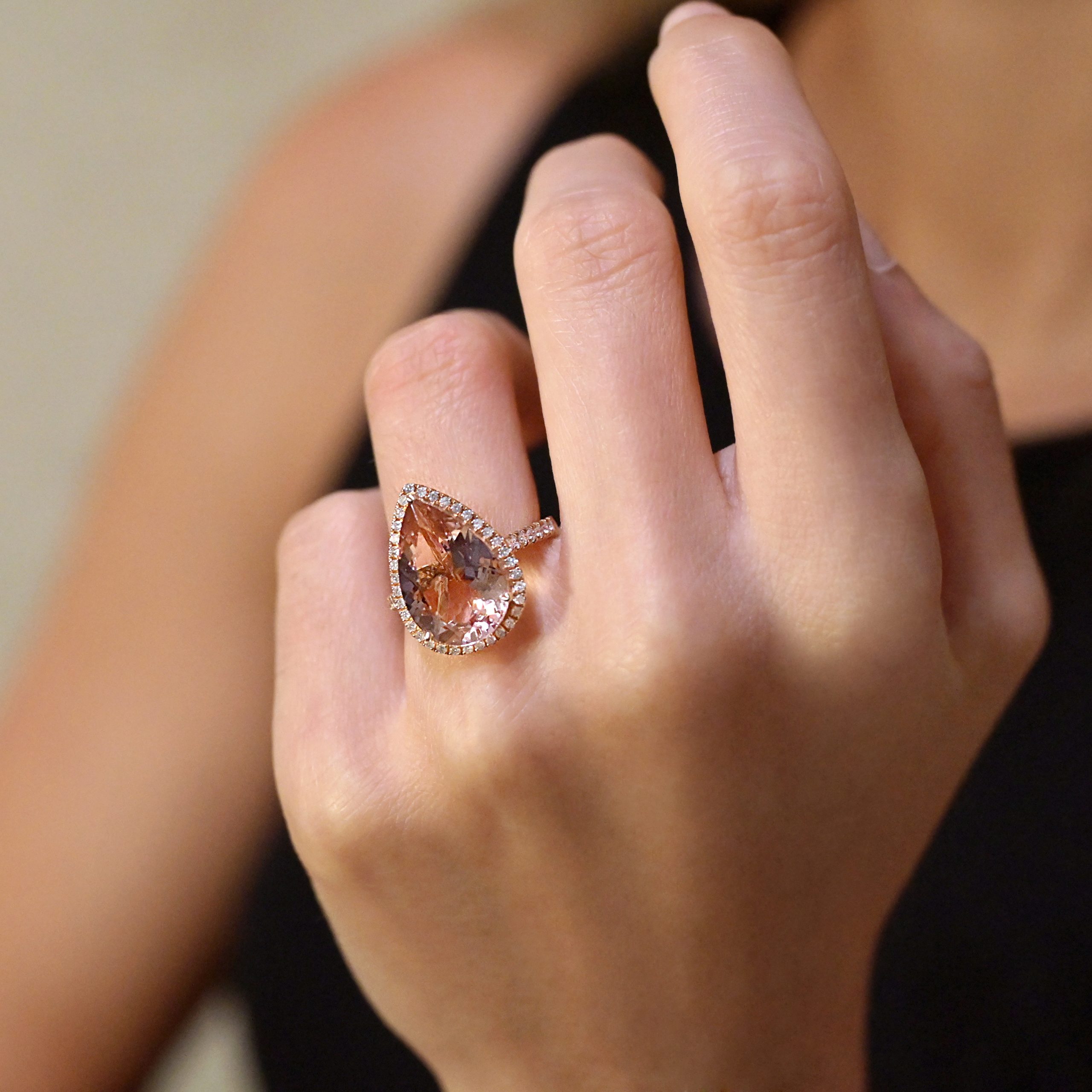 Morganite Ring