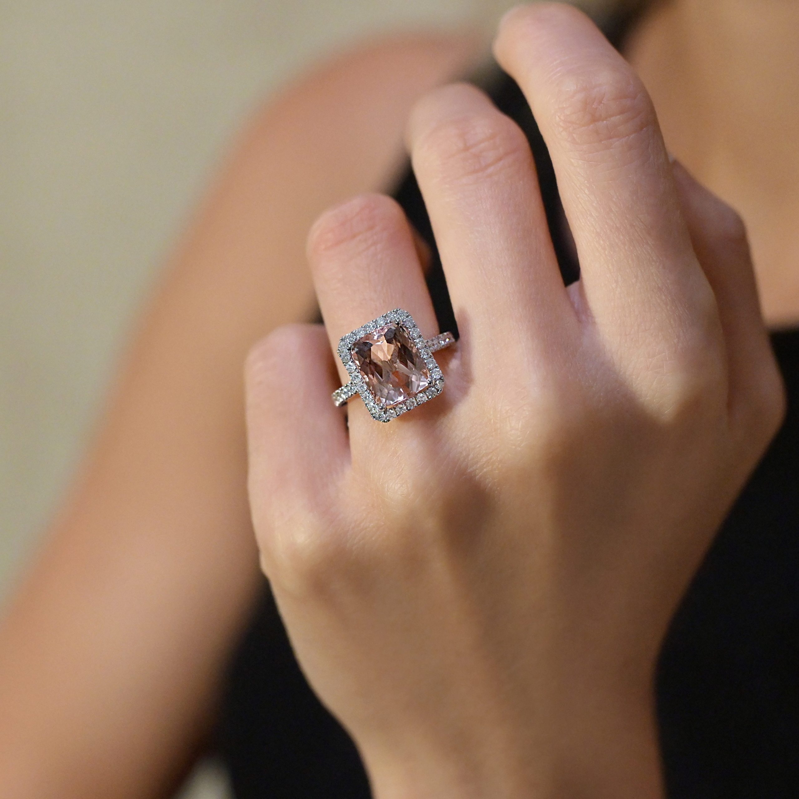 Morganite Ring