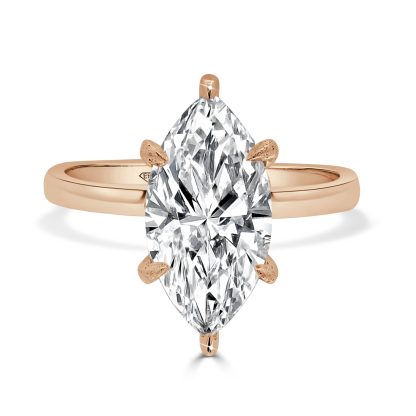 Marquise Cut Engagement Ring